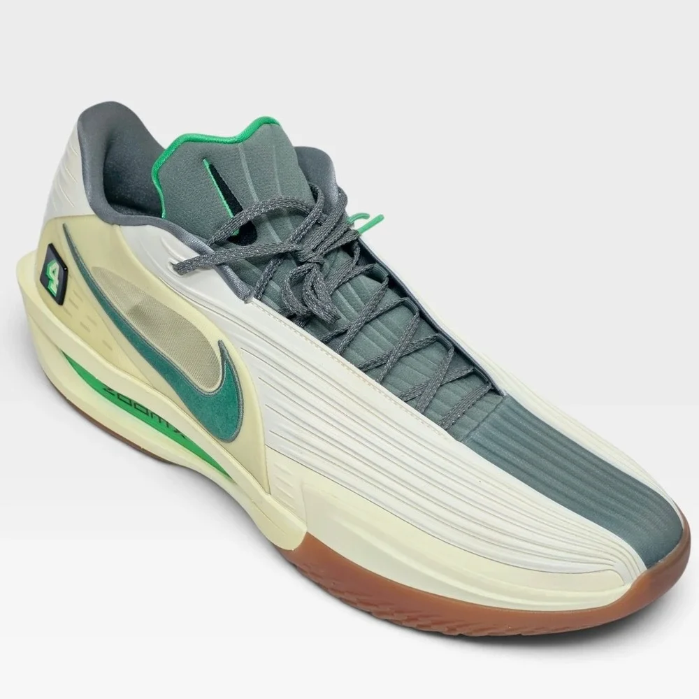 Nike ZoomX GT Cut 3 IH2371-700 Mens Size 18 Cream Green Running Shoes New